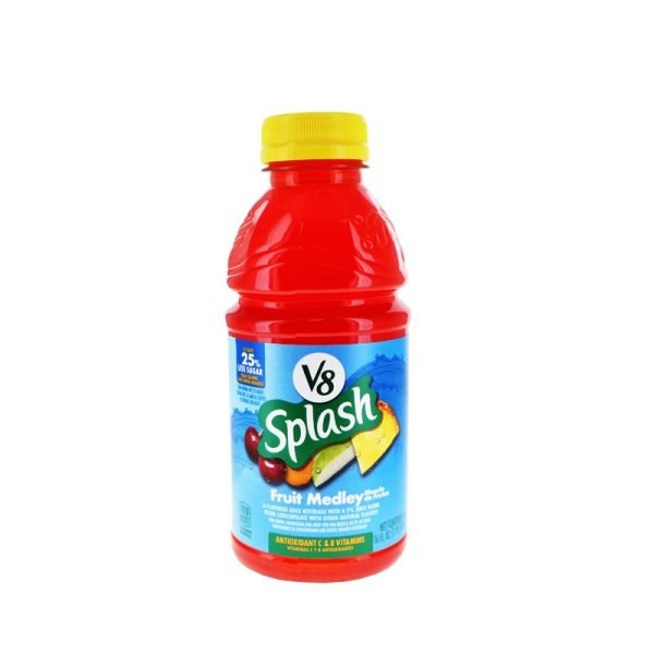 V8 Splash Fruit Medley Juice (Pack Of 12) – 16 oz