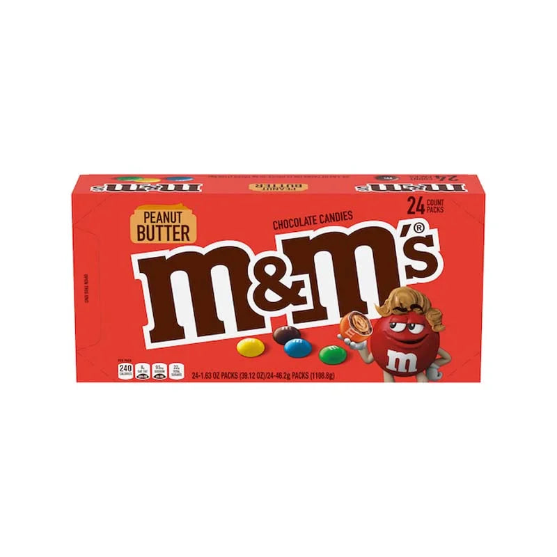 M&M Peanut Butter 24/1.63Oz
