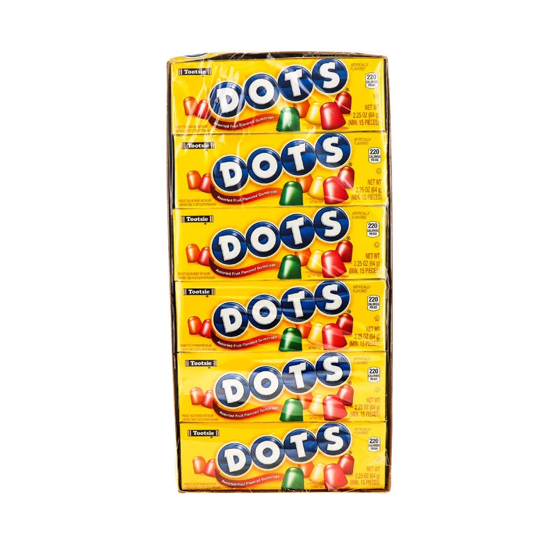 Dots Fruit Gum Drops Assorted 24/2.25