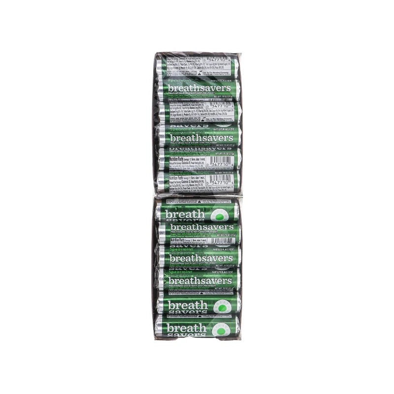 Breath Savers Mints Spearmint Roll 24/0.75Oz