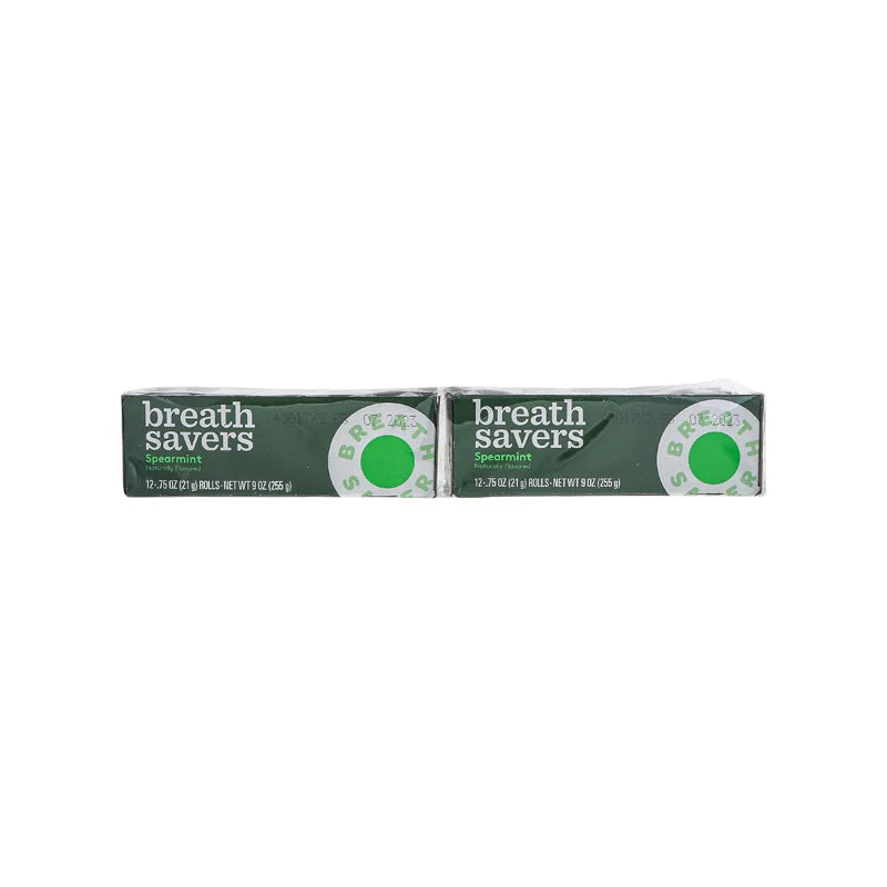 Breath Savers Mints Spearmint Roll 24/0.75Oz