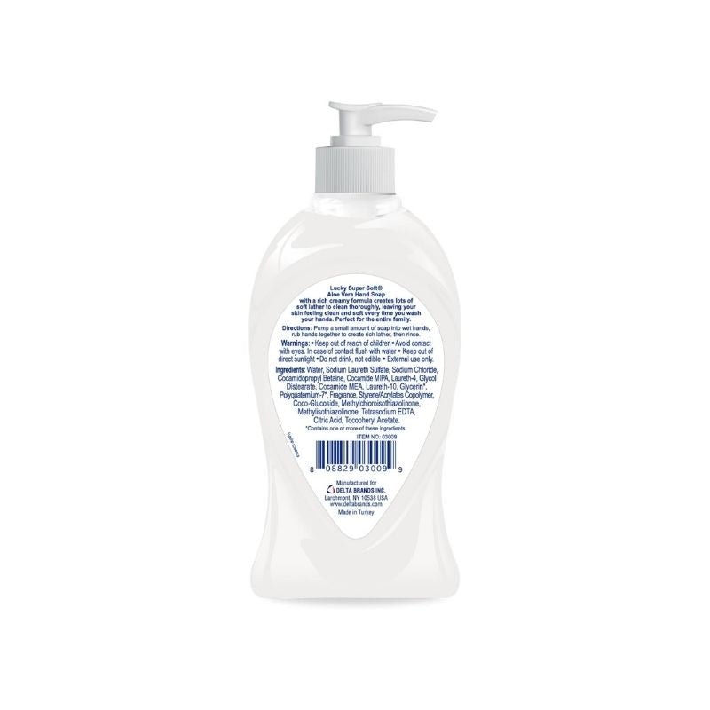 LIQUID SOAP 13.5OZ ALOE VERA LUCKY