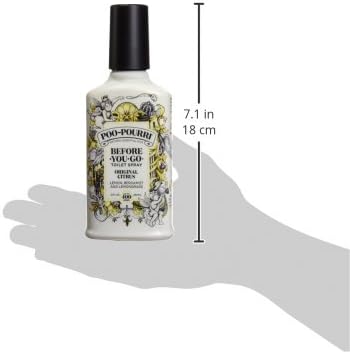 Poo-Pourri Before-You-Go Toilet Spray, Original Citrus, 2 Fl Oz - Lemon, Bergamot and Lemongrass