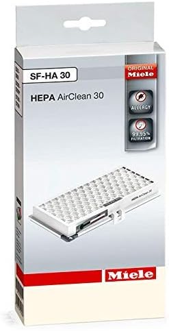 Miele 10123210 AirClean 3D Efficiency Dust Bag, Type GN, 4 Bags & 2 Filters, White