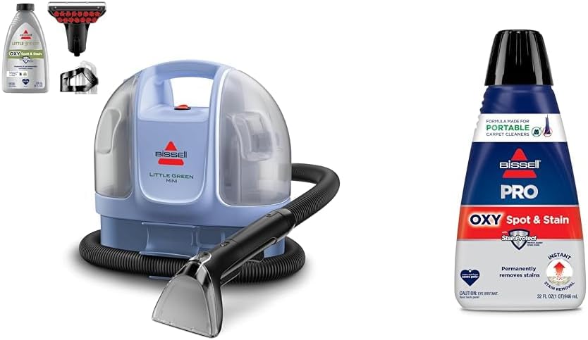 Bissell Little Green Mini Portable Carpet and Upholstery Deep Cleaner,