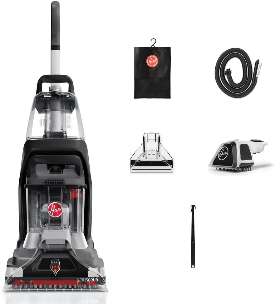 Hoover PowerScrub Deluxe Carpet Cleaner Machine for Carpet and Upholstery