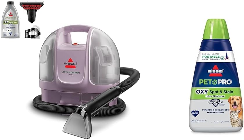 Bissell Little Green Mini Portable Carpet and Upholstery Deep Cleaner,
