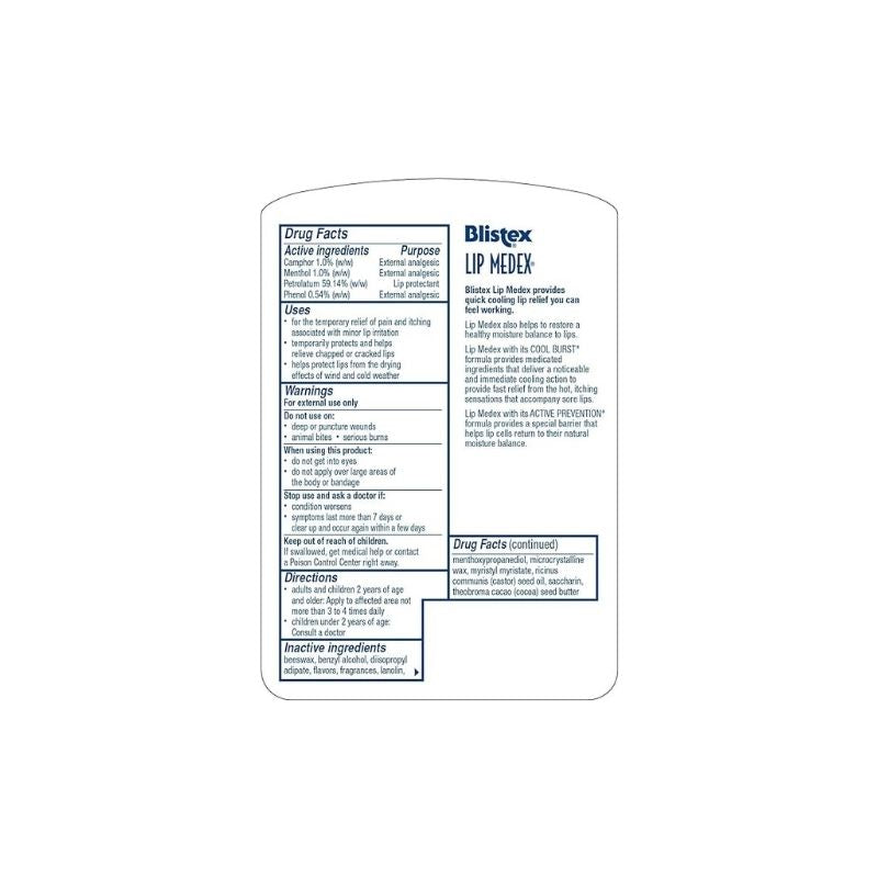 Blistex HB15132 Lip Balm