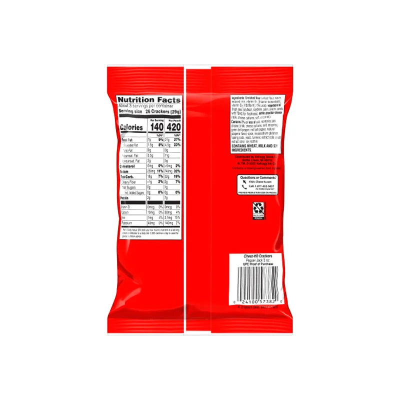 Cheez-It Grab N Go Pepper Jack 6 Count – 3 oz