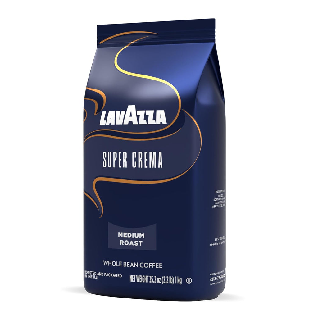 Lavazza Super Crema Whole Bean Coffee