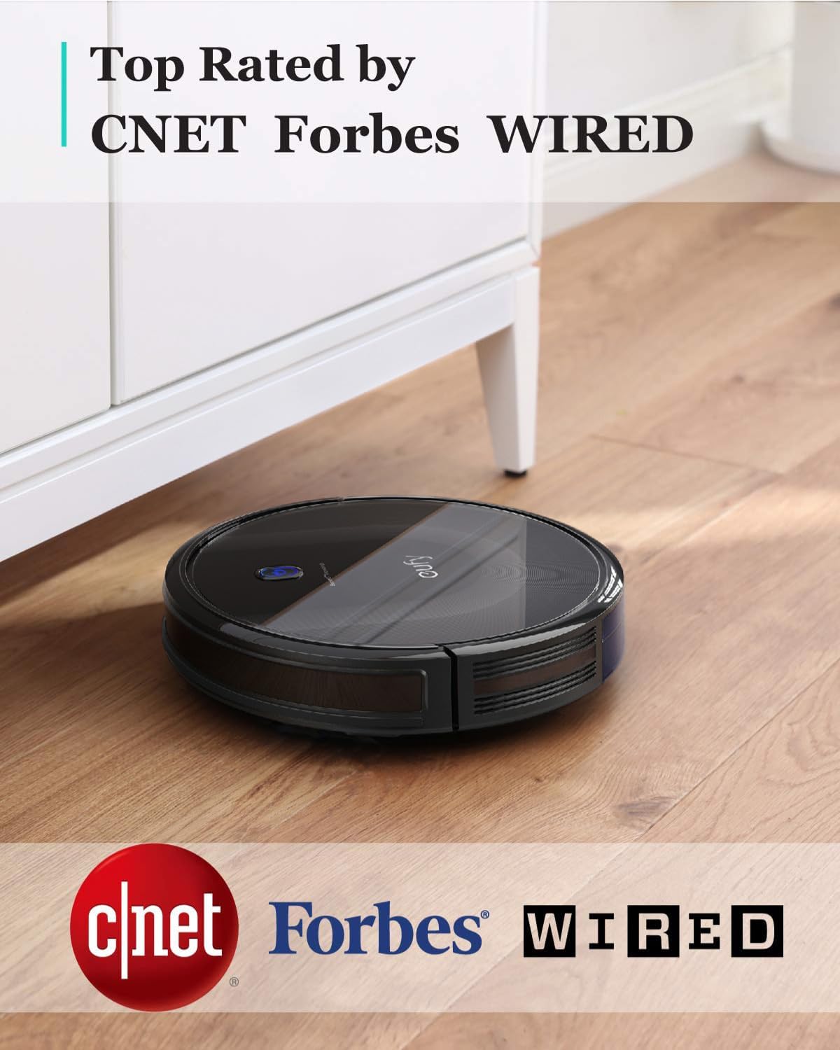eufy Robot Vacuum 11S MAX, Super Thin, Powerful Suction, Quiet, Self-Charging Robotic Vacuum Cleaner, C