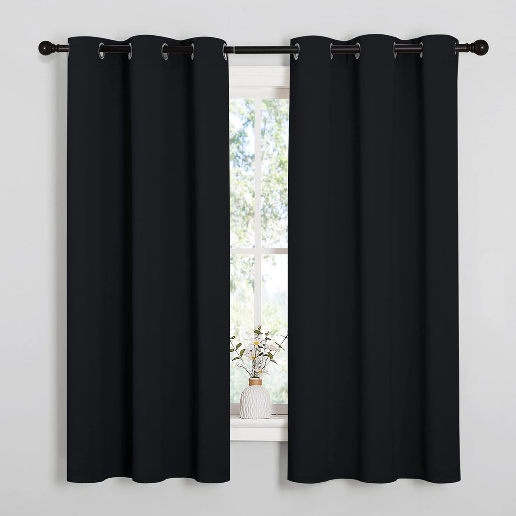NICETOWN Halloween Pitch Black  Curtains