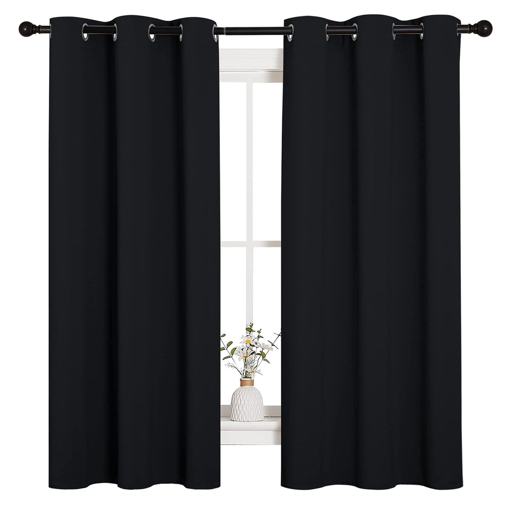 NICETOWN Halloween Pitch Black  Curtains