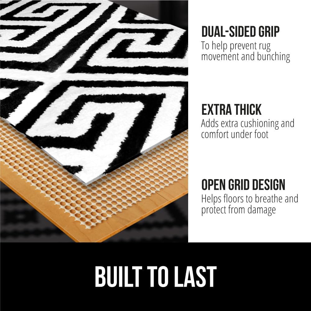 GORILLA GRIP Extra Strong Rug Pad Gripper,