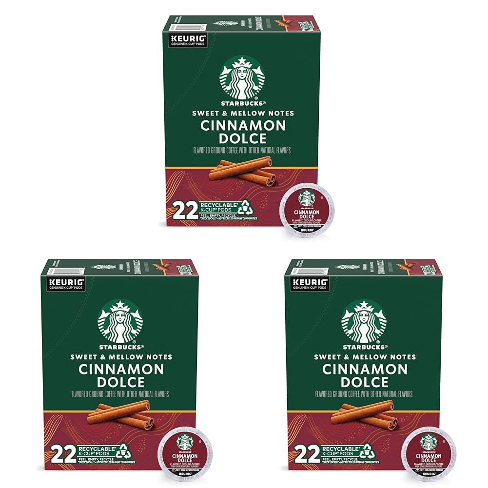 Starbucks K-Cup Coffee Pods, Medium Roast Coffee, Pike Place Roast for Keurig Brewers,