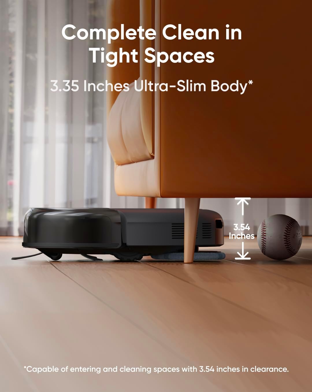 eufy Robot Vacuum 11S MAX, Super Thin, Powerful Suction, Quiet, Self-Charging Robotic Vacuum Cleaner, C