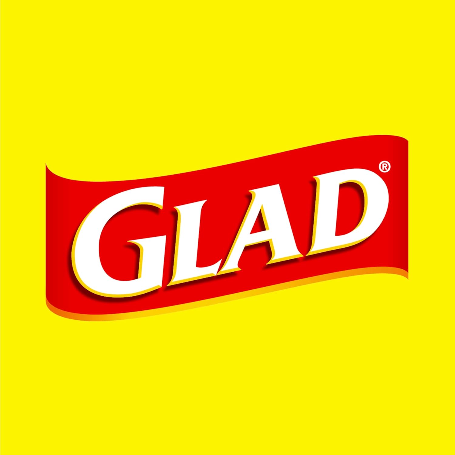 Glad Tall Kitchen Drawstring Trash Bags - Odorshield 13 Gallon White Trash Bag,