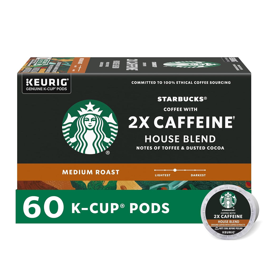 Starbucks K-Cup Coffee Pods, Medium Roast Coffee, Pike Place Roast for Keurig Brewers,