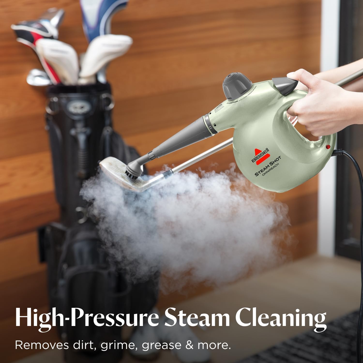 BISSELL Steam Sho OmniReach handheld portable steam cleaner for tile