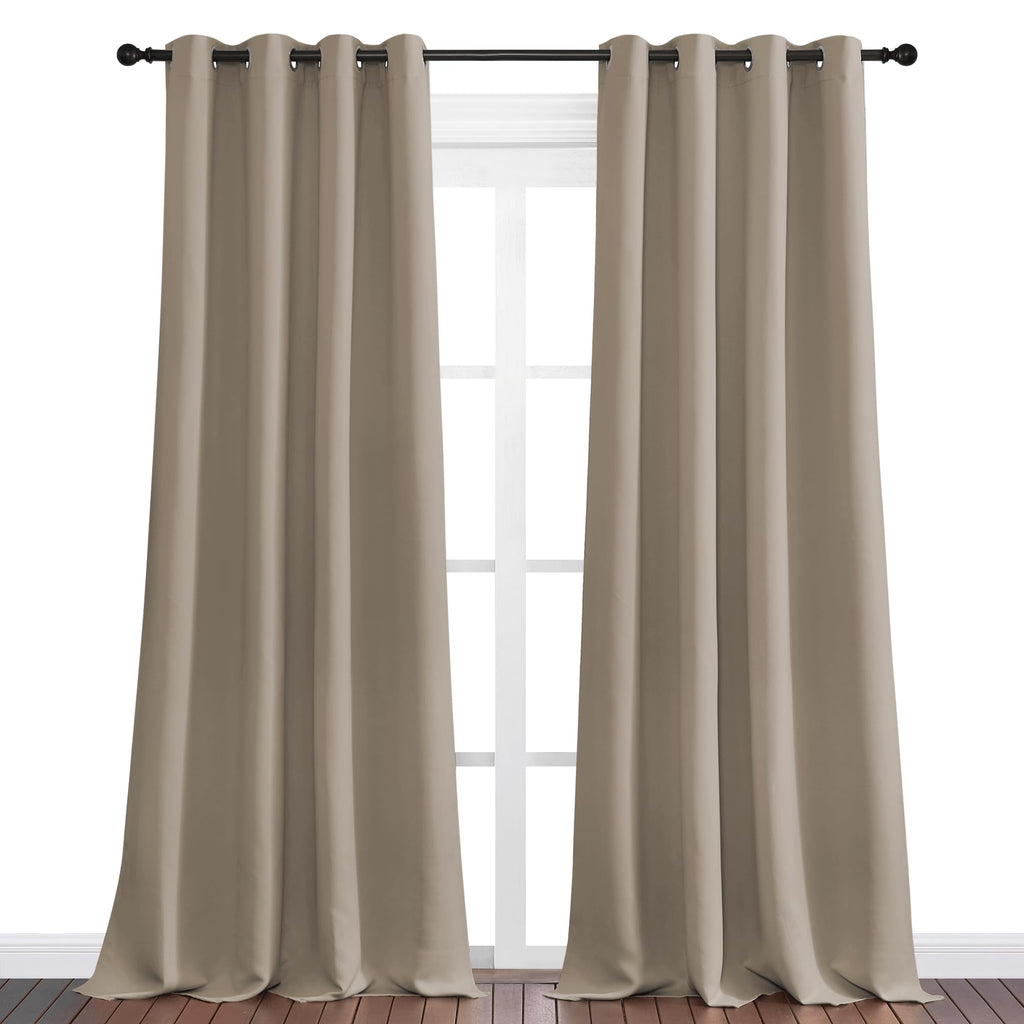 NICETOWN Halloween Pitch Black  Curtains