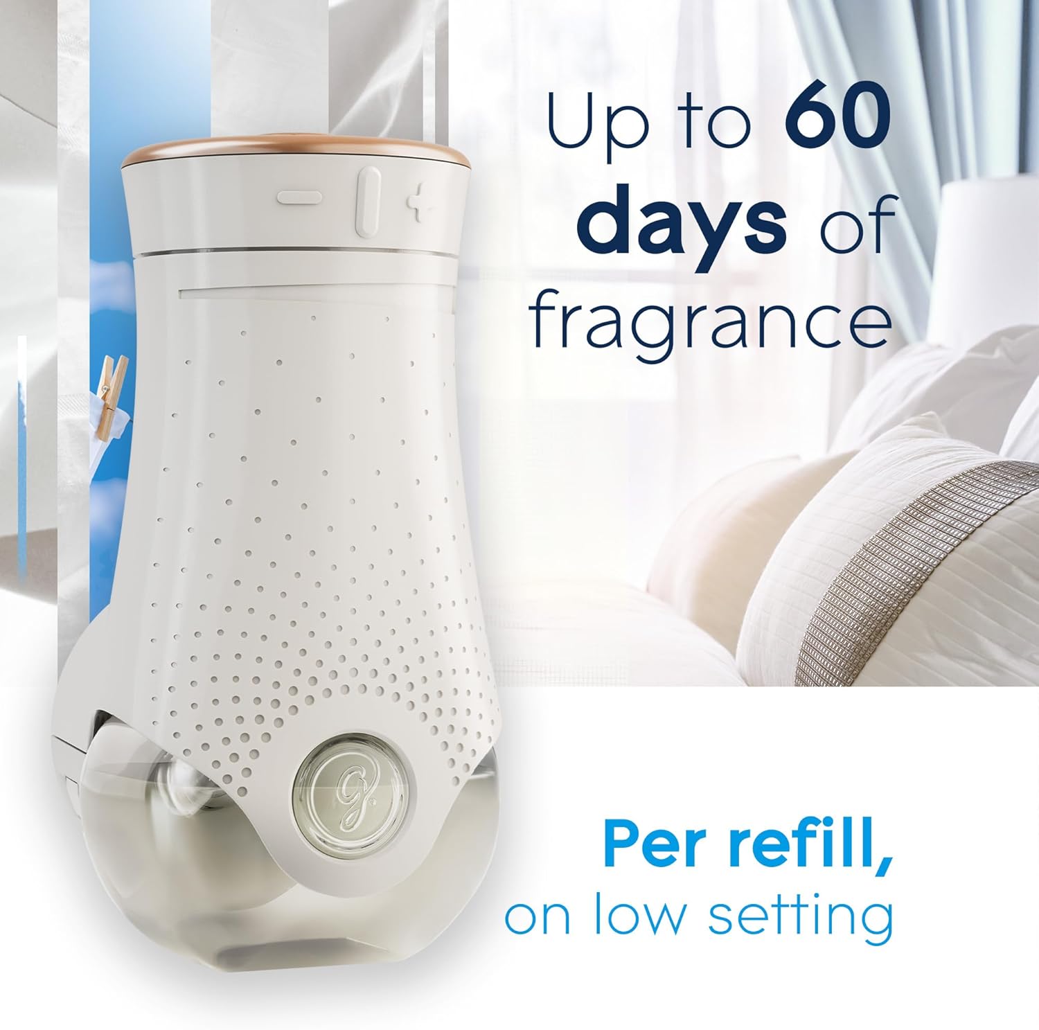 Glade PlugIns Refills Air Freshener, Scented and Essential Oils for Home and Bathroom,