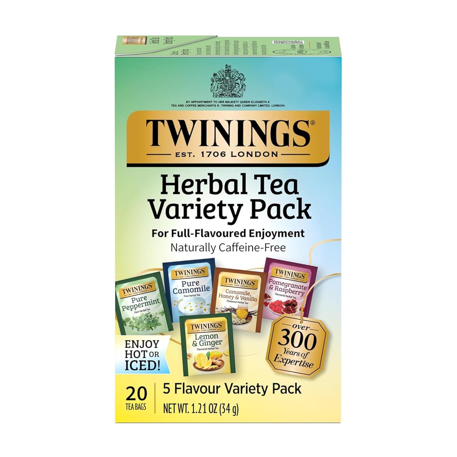 Twinings English Breakfast Black Tea Individually Wrapped Bags