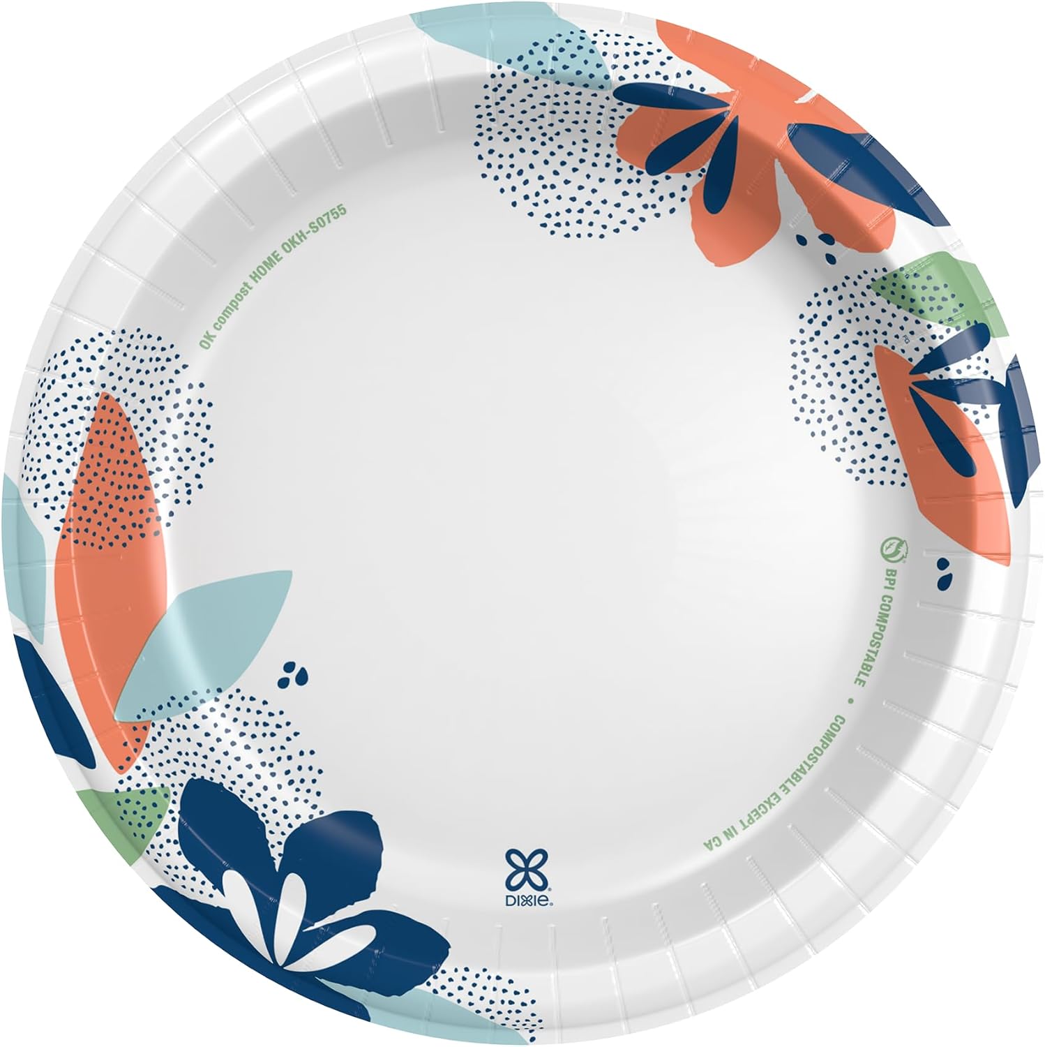 Dixie Large Paper Plates, 10 Inch, 204 Count, 2X Stronger*