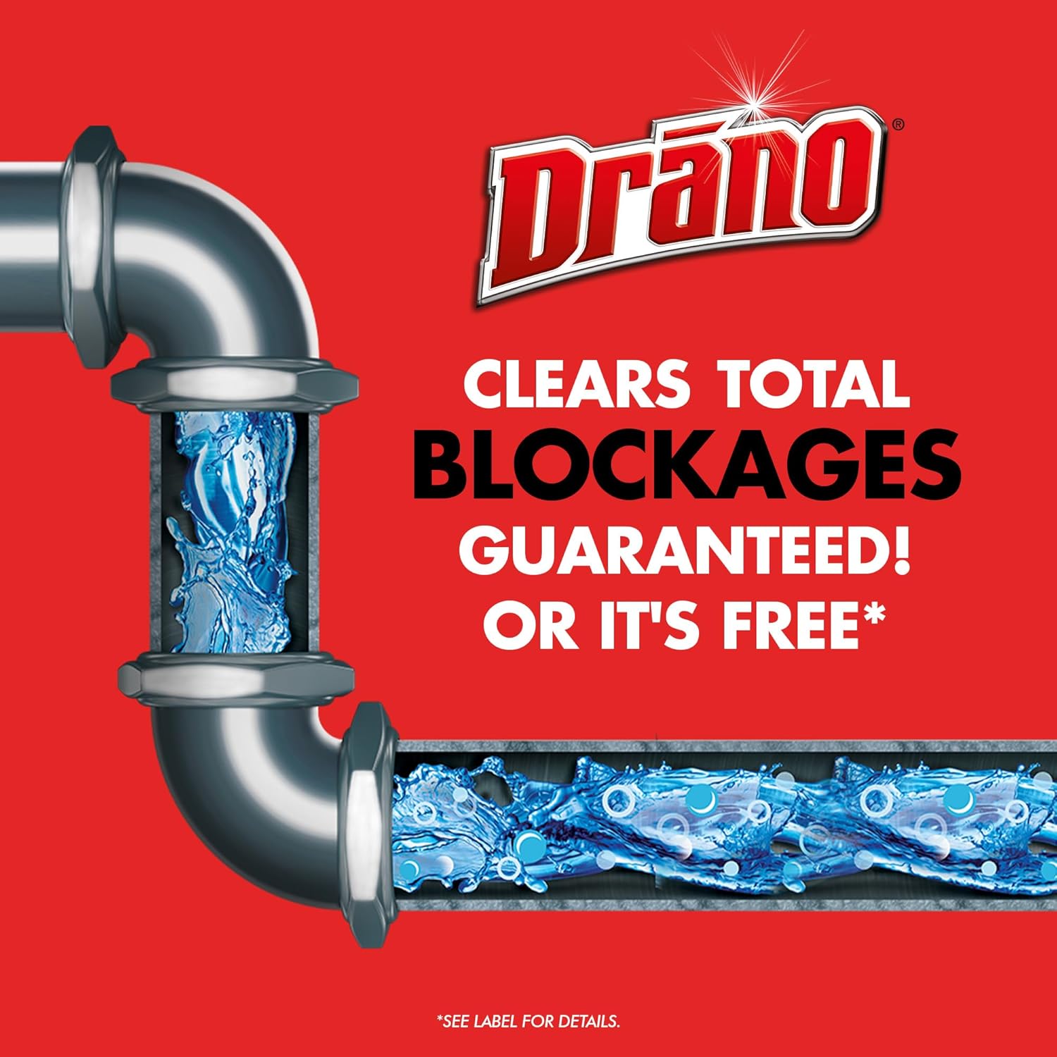 Drano Max Gel Drain Clog Remover and Cleaner for Shower or Sink Drains,