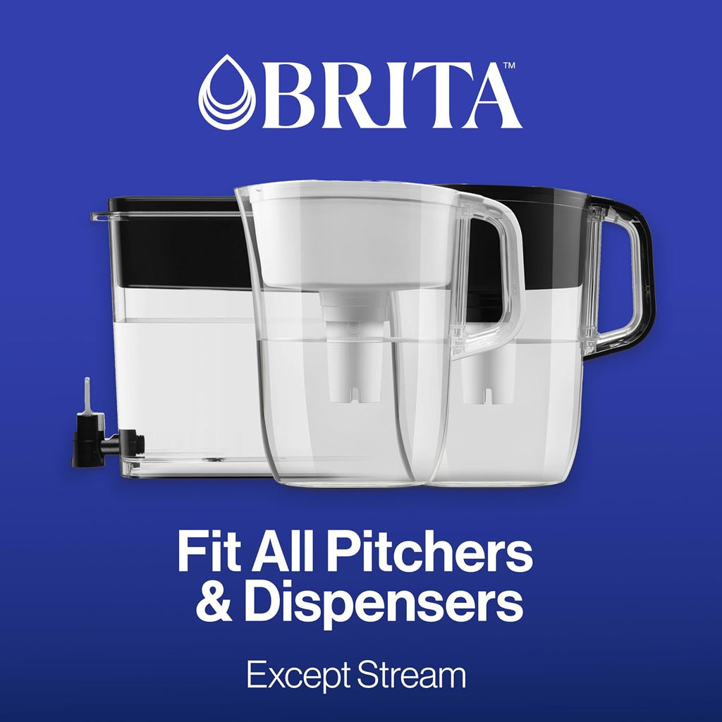 Brita Filter Replacements for Water Pitchers and Dispensers