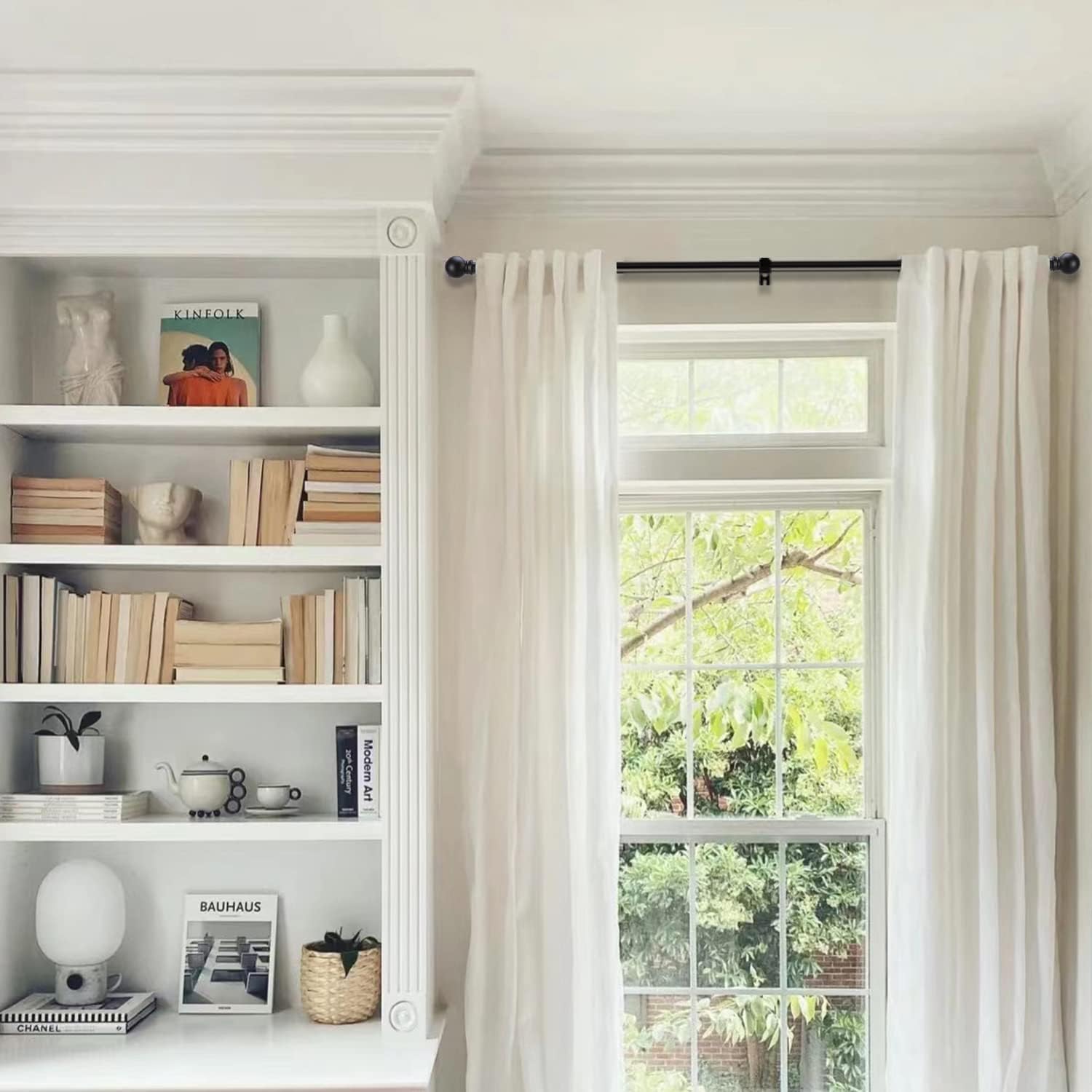 Curtain Rods for windows 32-48 inch,