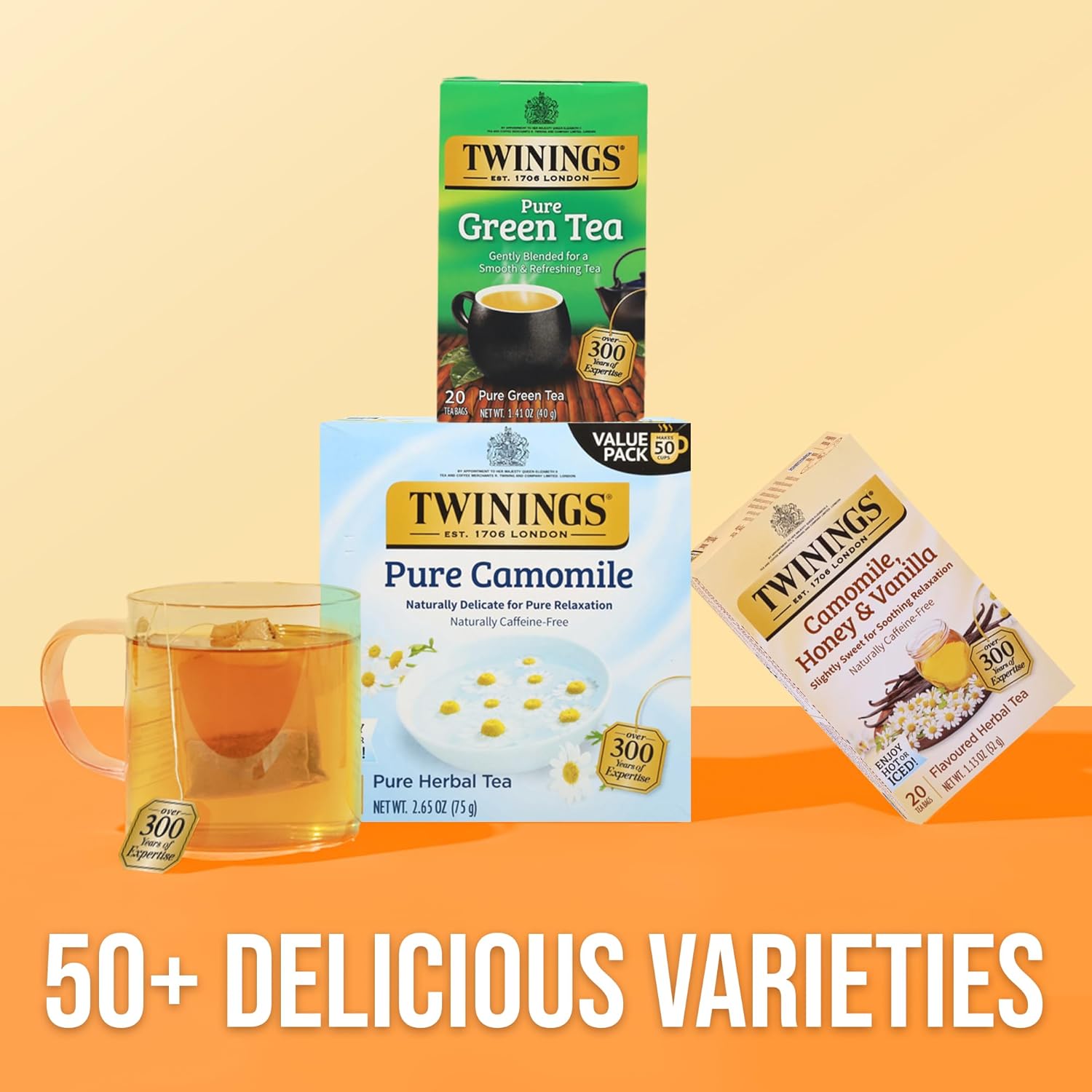 Twinings English Breakfast Black Tea Individually Wrapped Bags