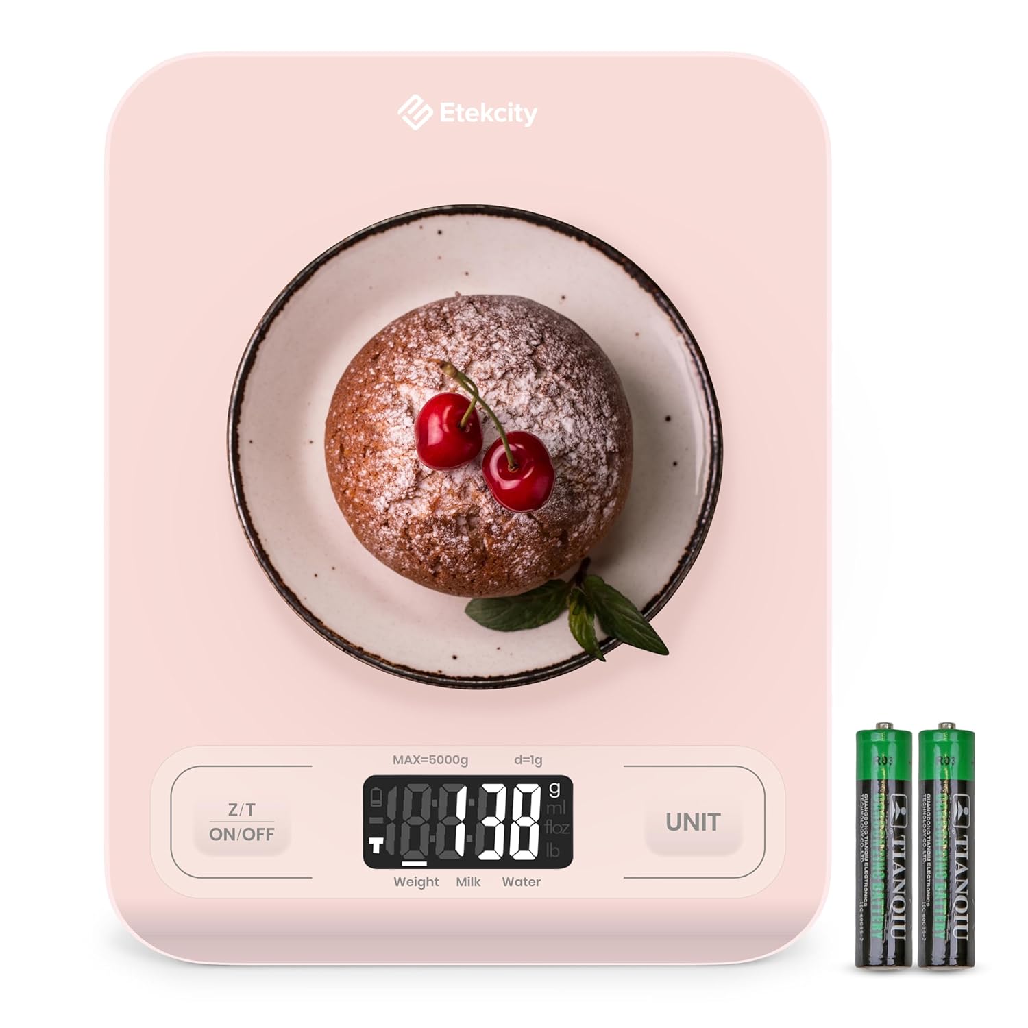 Etekcity Food Kitchen Scale, Digital Grams and Ounces for Weight Loss,