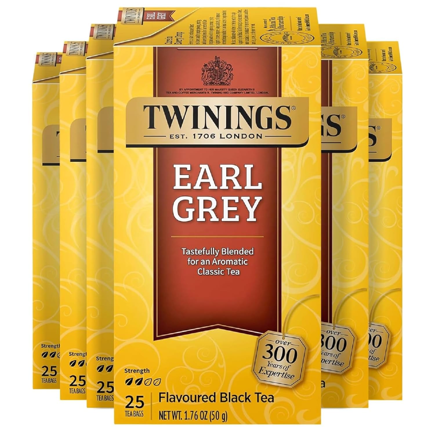 Twinings English Breakfast Black Tea Individually Wrapped Bags