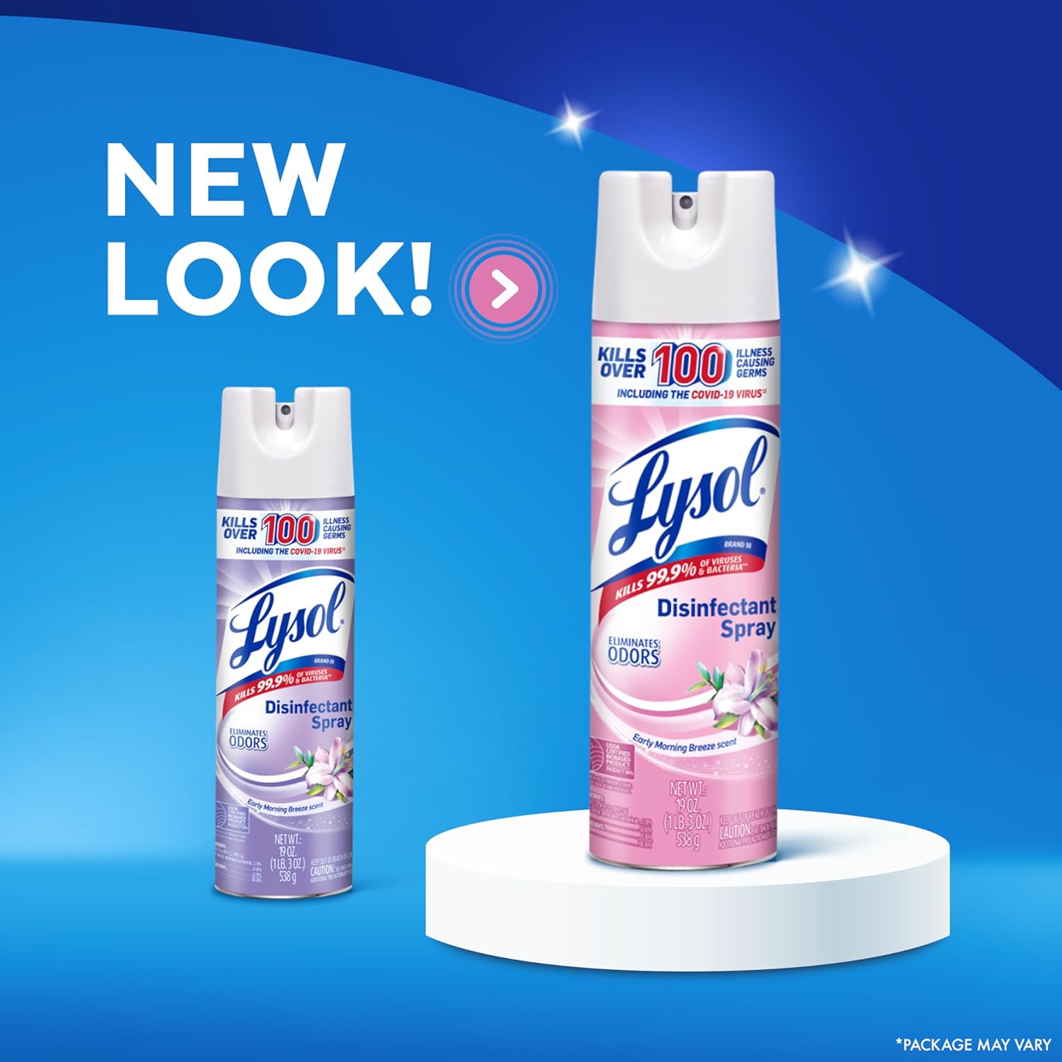 Lysol Disinfectant Spray, Household Essential Cleaning Supplies, Multi-Purpose Room Spray, A