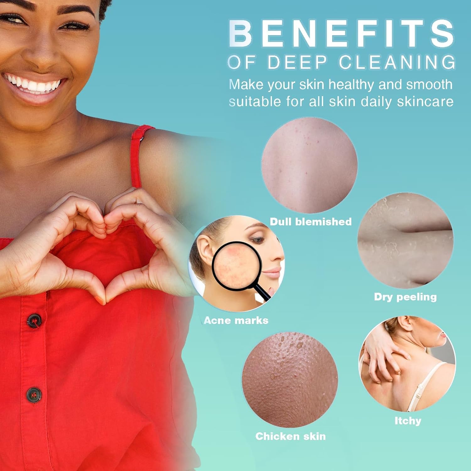 UJFQBH 3 Pieces African Bath Sponge African Net Long Net Bath Sponge Exfoliating Shower Body Scrubber Back Scrubber Skin Smoother