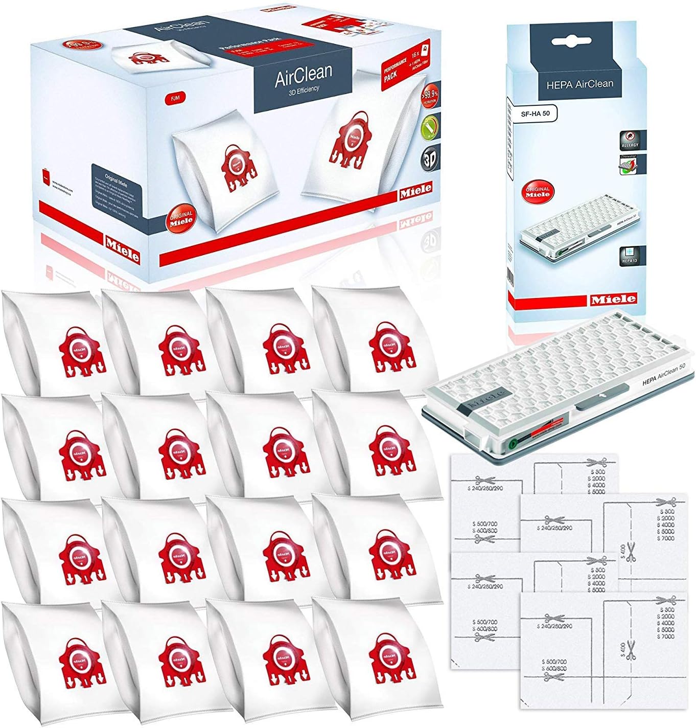 Miele AirClean 3D Efficiency Dust Bag,