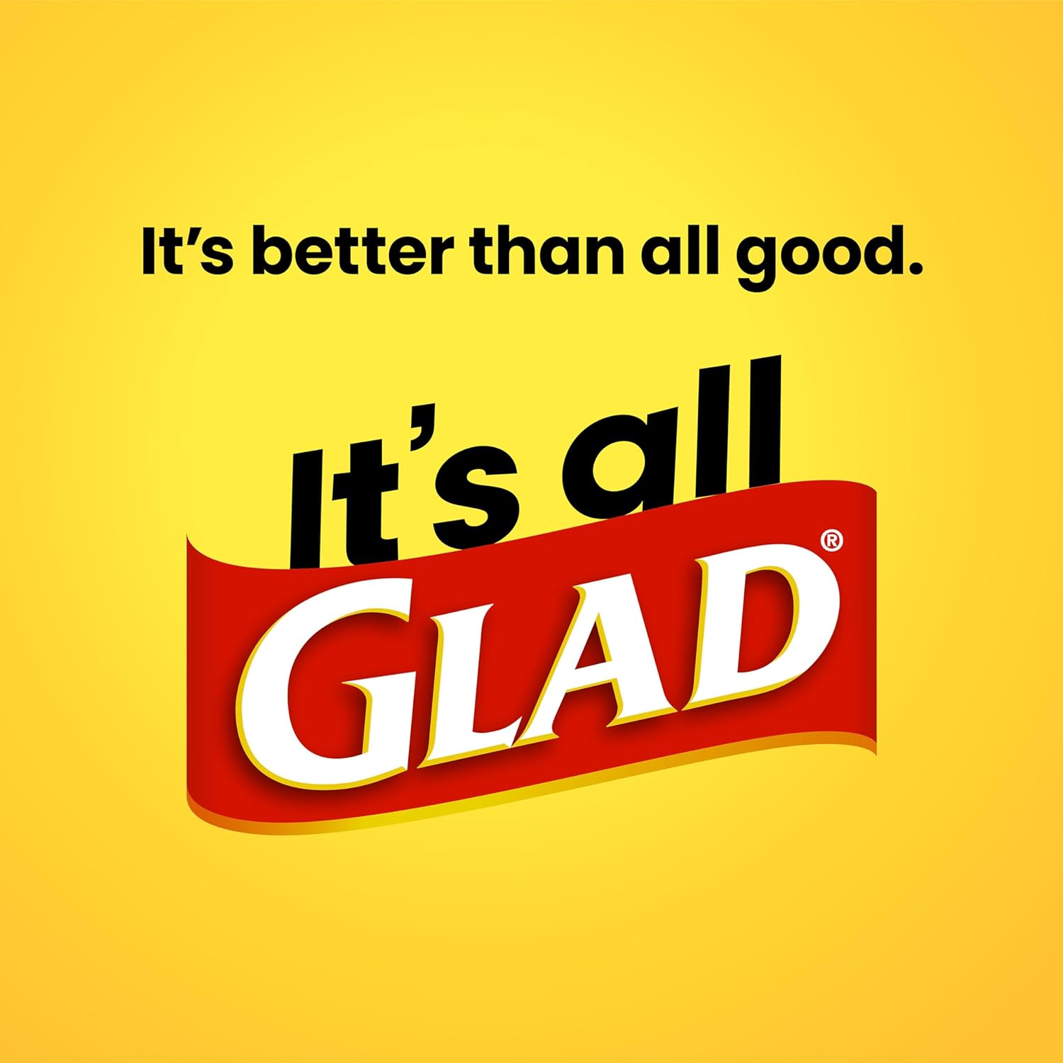 Glad Tall Kitchen Drawstring Trash Bags - Odorshield 13 Gallon White Trash Bag,