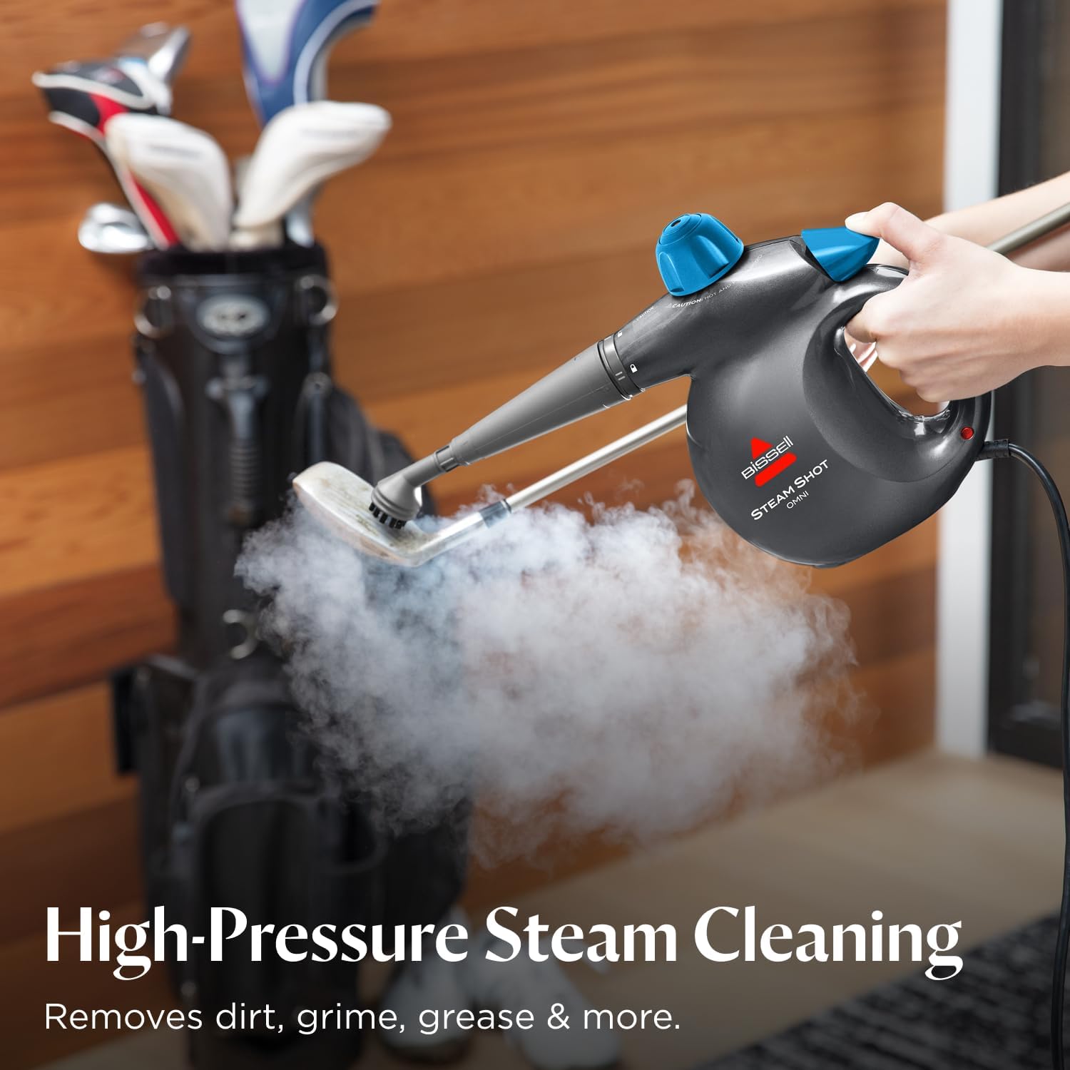 BISSELL Steam Sho OmniReach handheld portable steam cleaner for tile