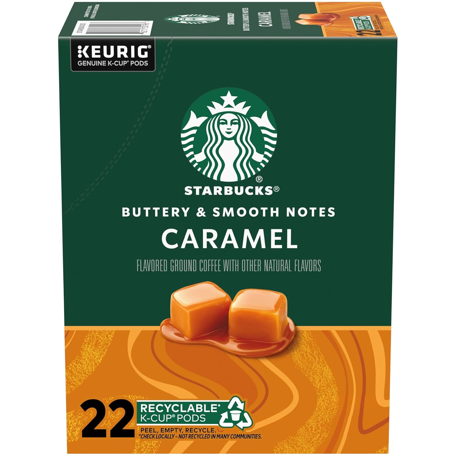 Starbucks K-Cup Coffee Pods, Medium Roast Coffee, Pike Place Roast for Keurig Brewers,