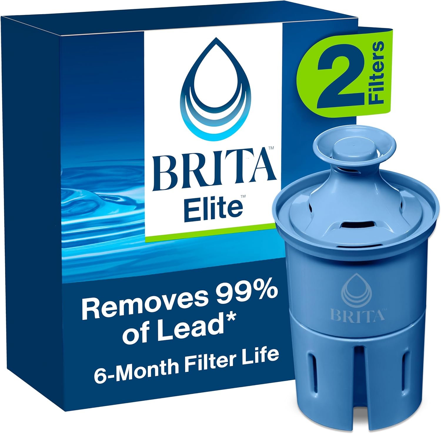 Brita Filter Replacements for Water Pitchers and Dispensers
