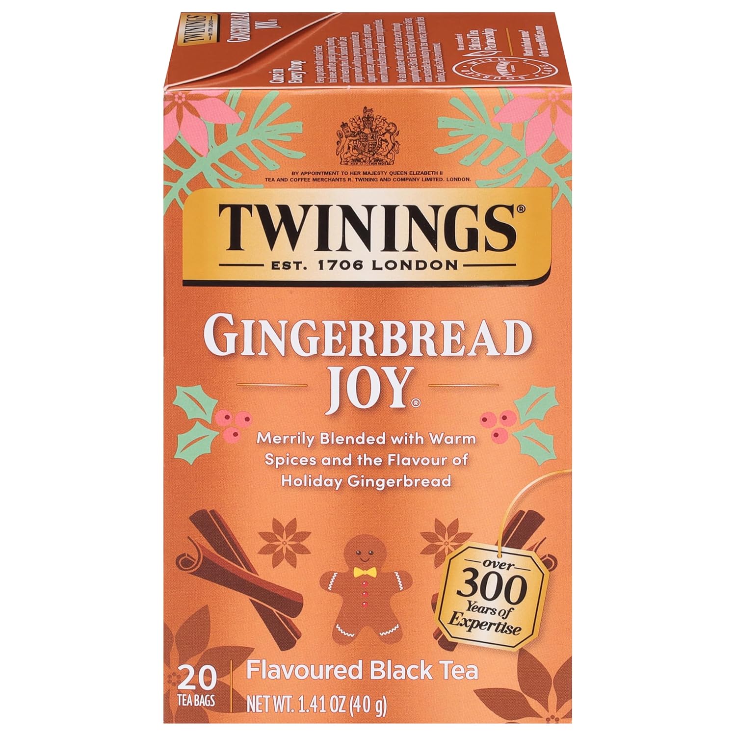 Twinings English Breakfast Black Tea Individually Wrapped Bags
