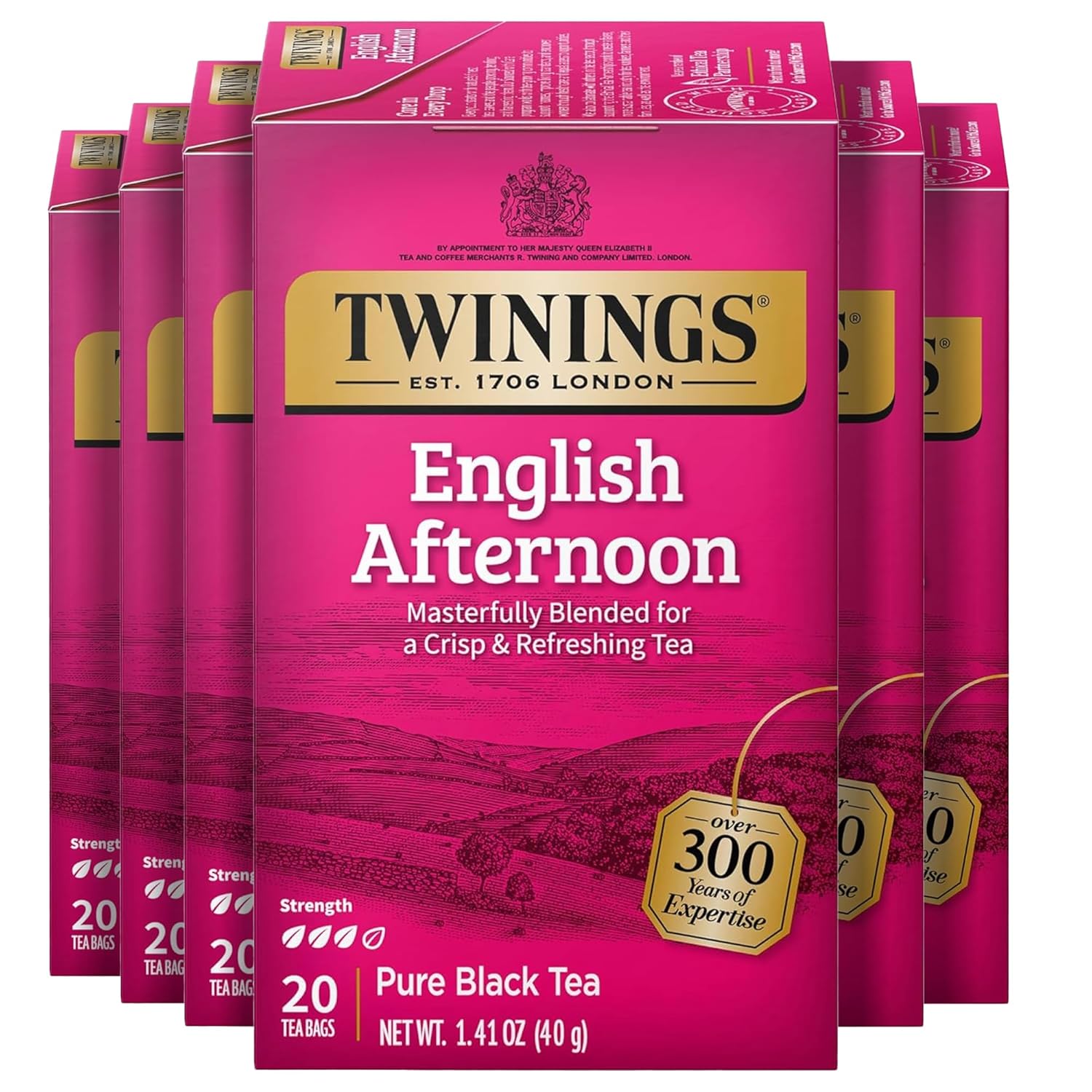 Twinings English Breakfast Black Tea Individually Wrapped Bags