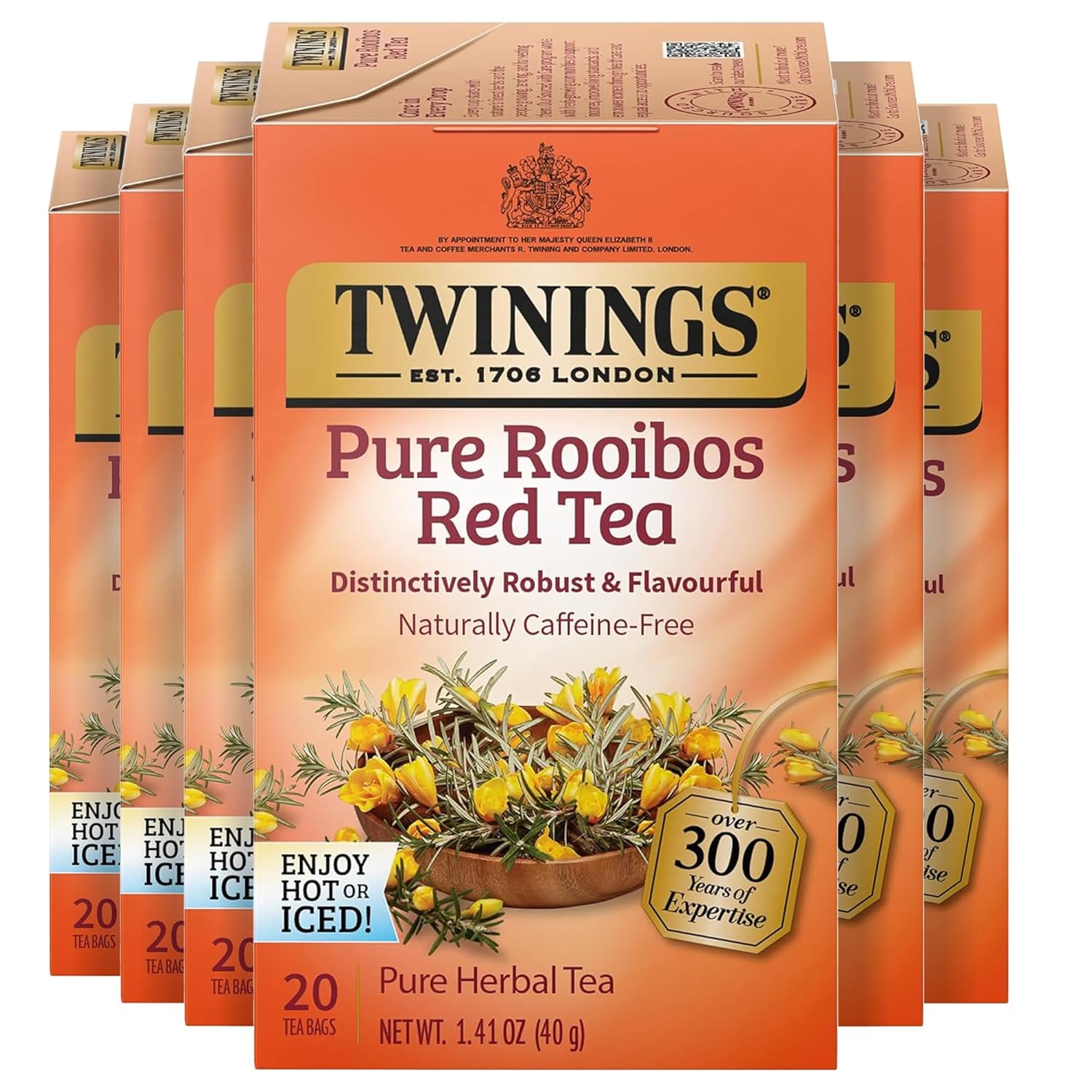 Twinings English Breakfast Black Tea Individually Wrapped Bags