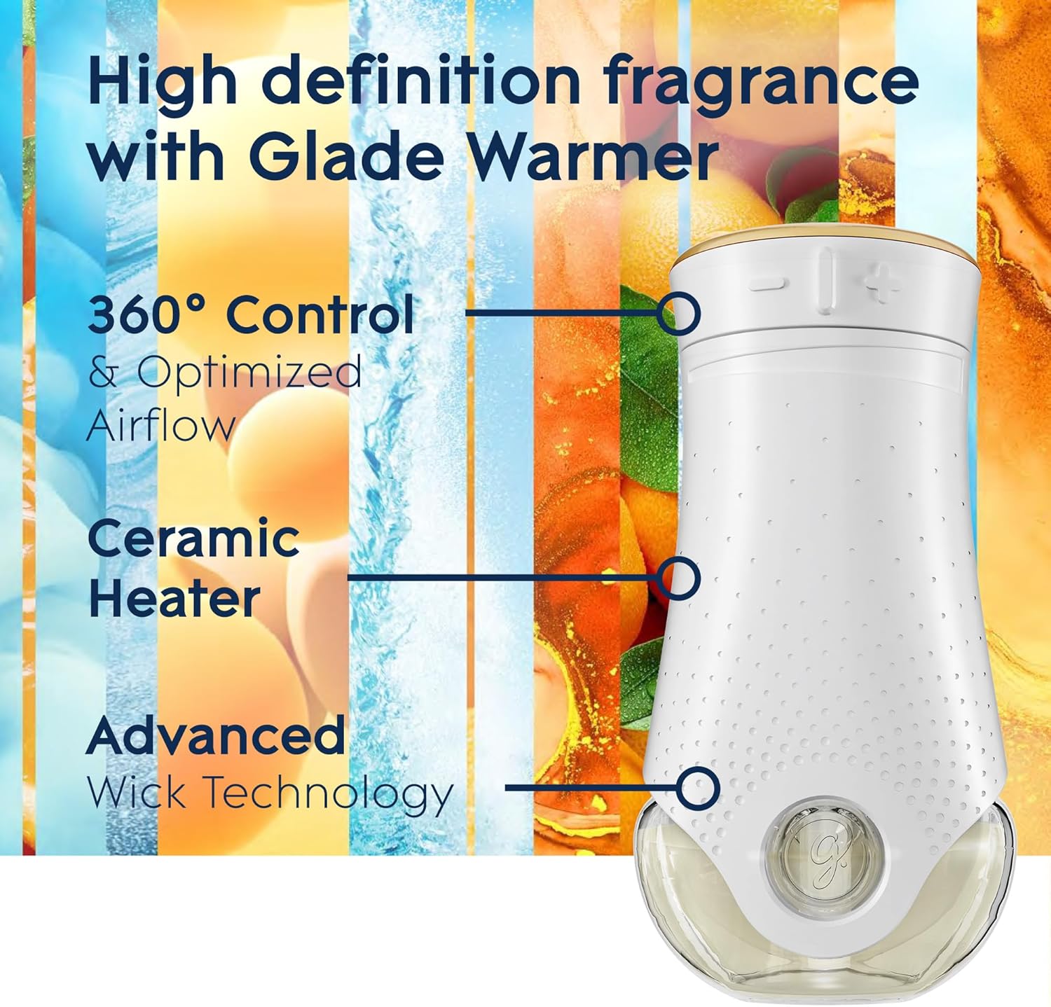 Glade PlugIns Refills Air Freshener, Scented and Essential Oils for Home and Bathroom,
