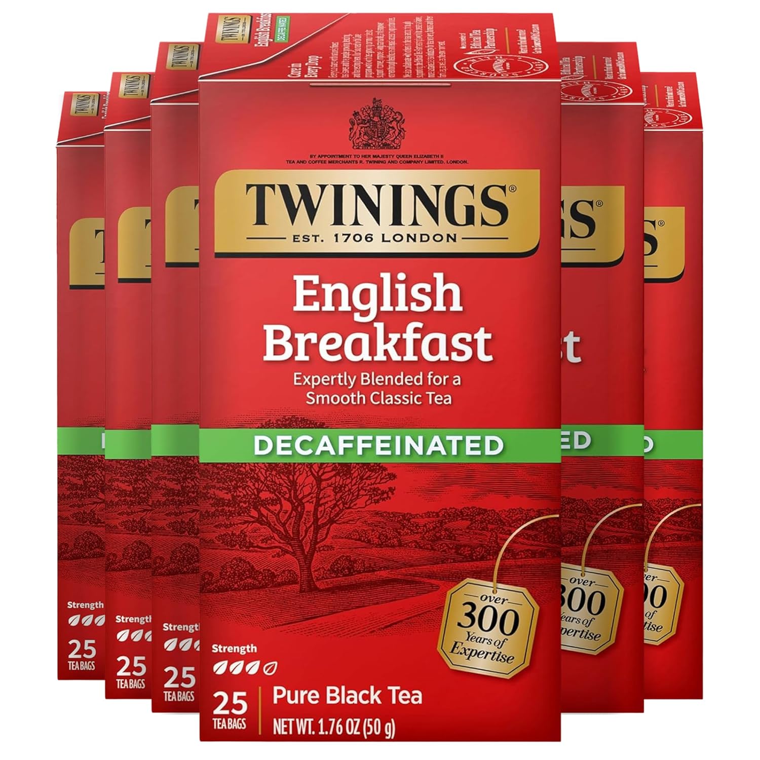 Twinings English Breakfast Black Tea Individually Wrapped Bags