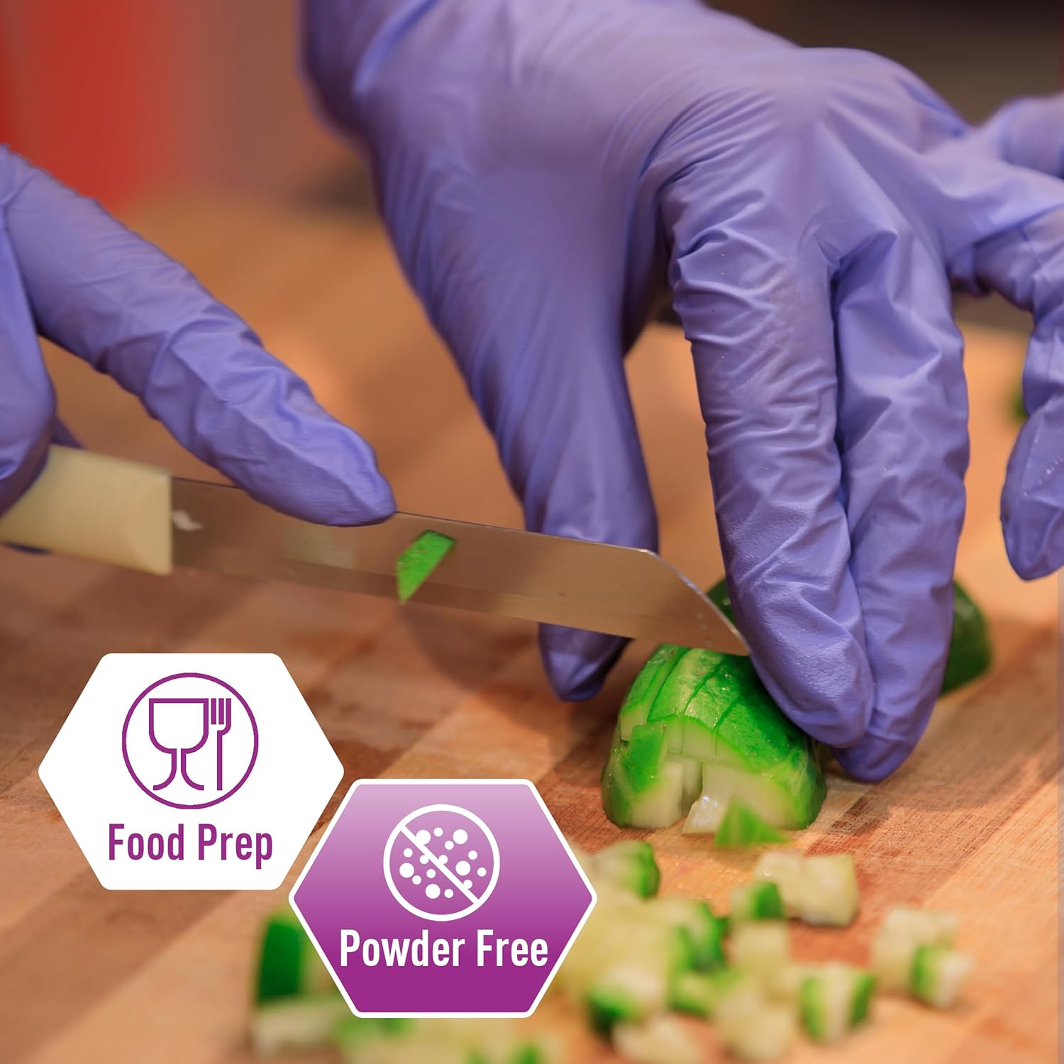 MedPride Powder-Free Nitrile Exam Gloves