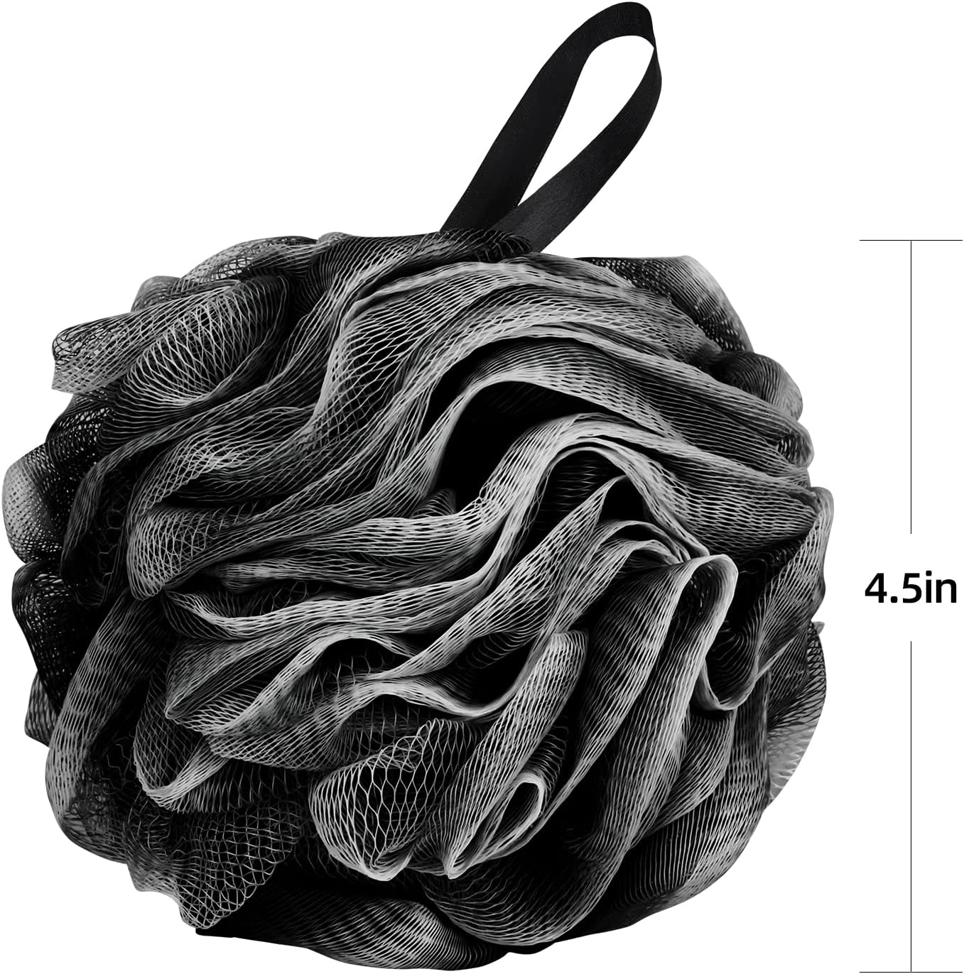 Fu Store Loofah Sponge Shower Loofahs 50g Bath Sponges Mesh Balls 4 Colors for Body Scrubber Exfoliator Wash Back Scrubber Bathroom Men Women
