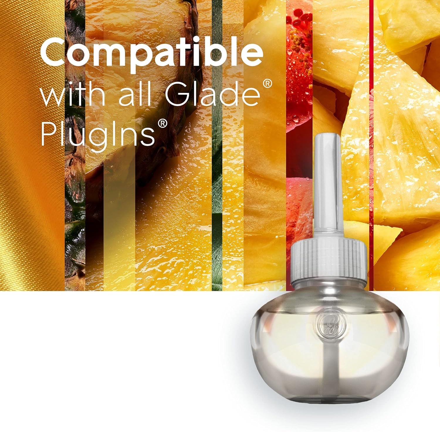 Glade PlugIns Refills Air Freshener, Scented and Essential Oils for Home and Bathroom,