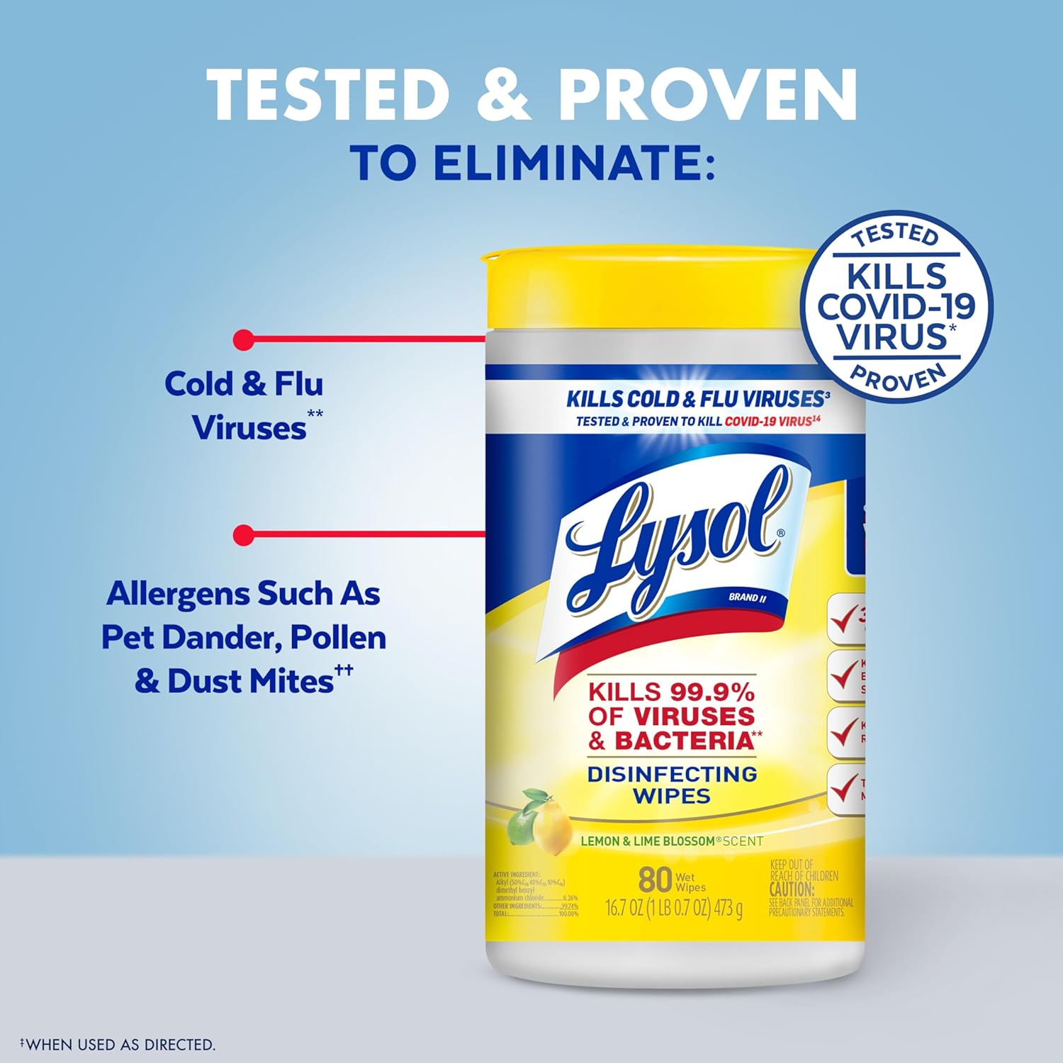 Lysol Disinfecting Wipes Bundle, Home Apartment Dorm Room Essentials and Cleaning Supplies,