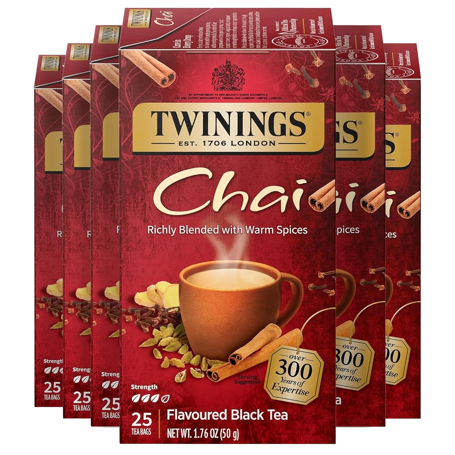 Twinings English Breakfast Black Tea Individually Wrapped Bags